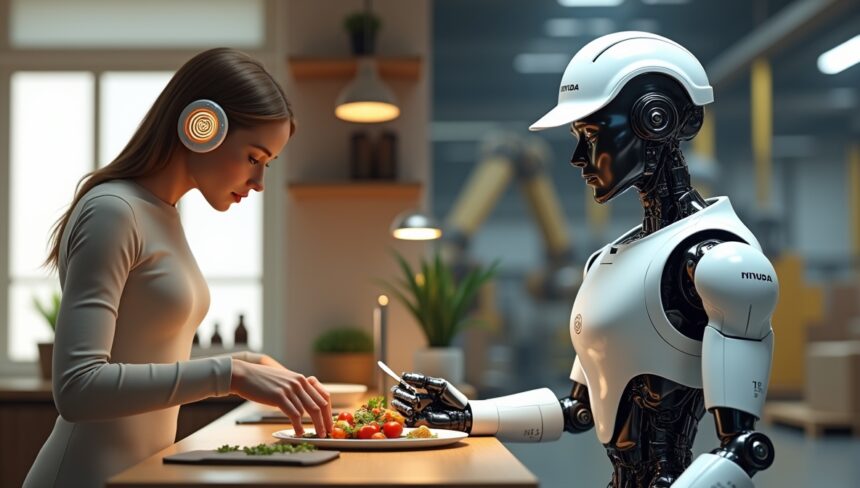 Nvidia revoluciona o desenvolvimento de robôs humanoides com o modelo Isaac GR00T N1 para raciocínio humano